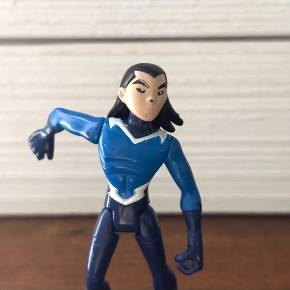 DC Comics Teen Titans Aqualad Action Figure 3.5” 2004 Bandai Cartoon Network